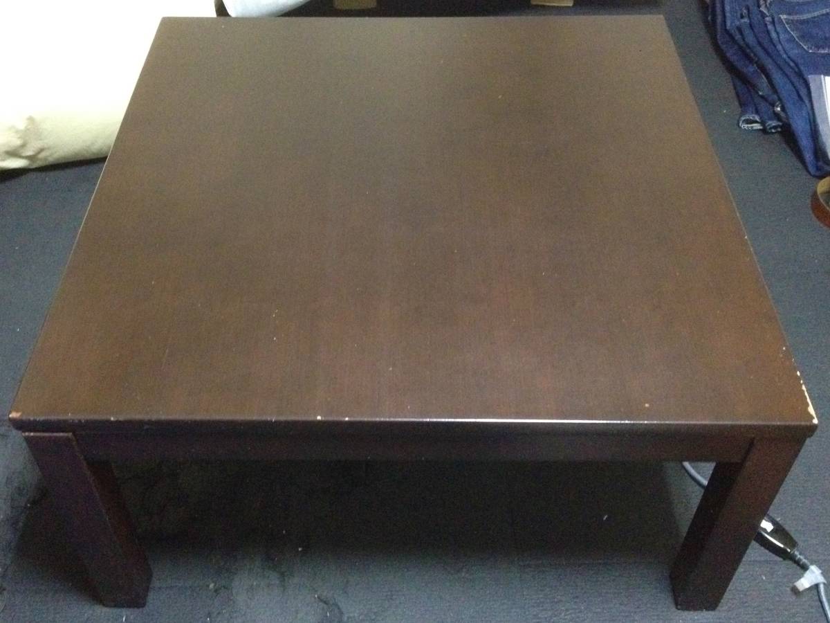 無印良品 こたつ テーブル 75cm×75cm 【公式通販】