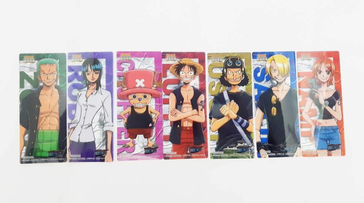 非売品】 ワンピース onepiece しおり 13枚セット 非売品】 ワンピース