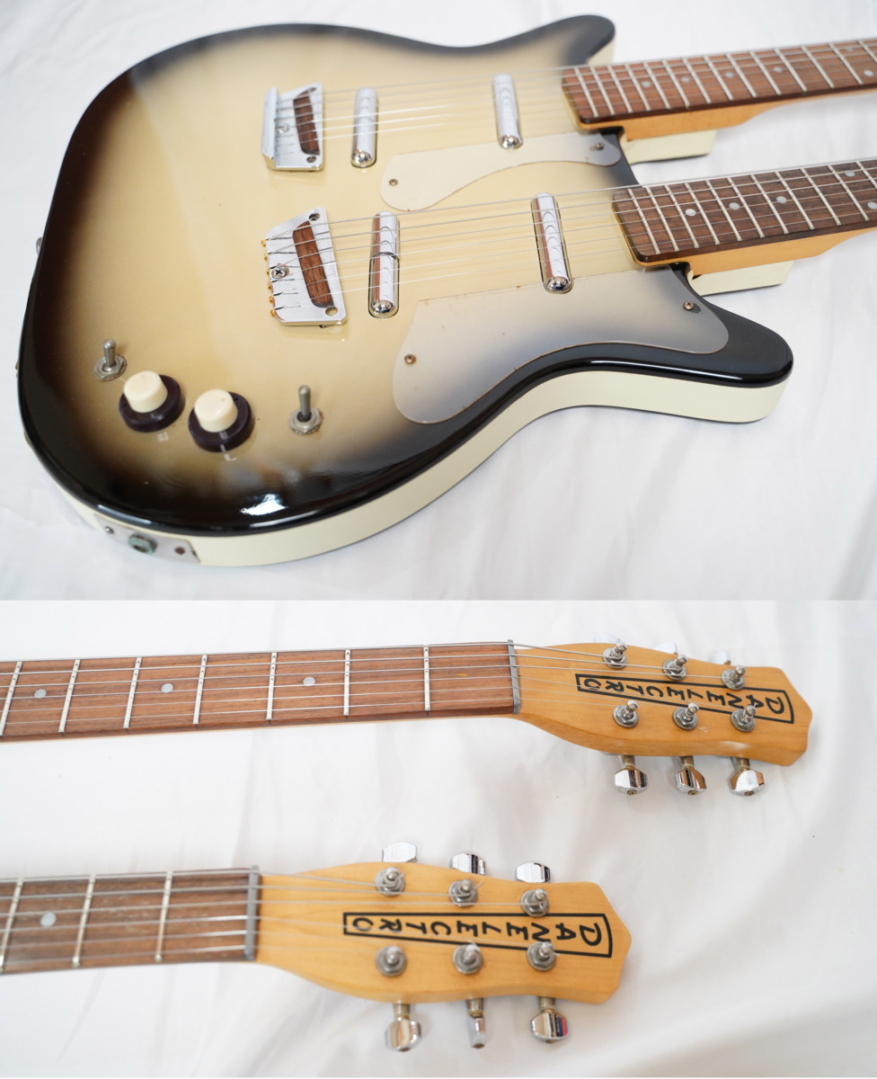 Danelectroダンエレクトロ エレキギター ブラック ストラップ・ケース