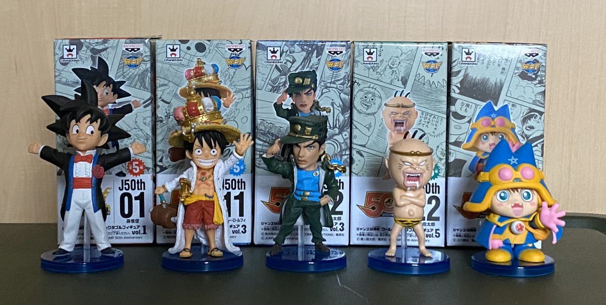 ワンピース ワールドコレクタブルフィギュア ジャンプ50周年