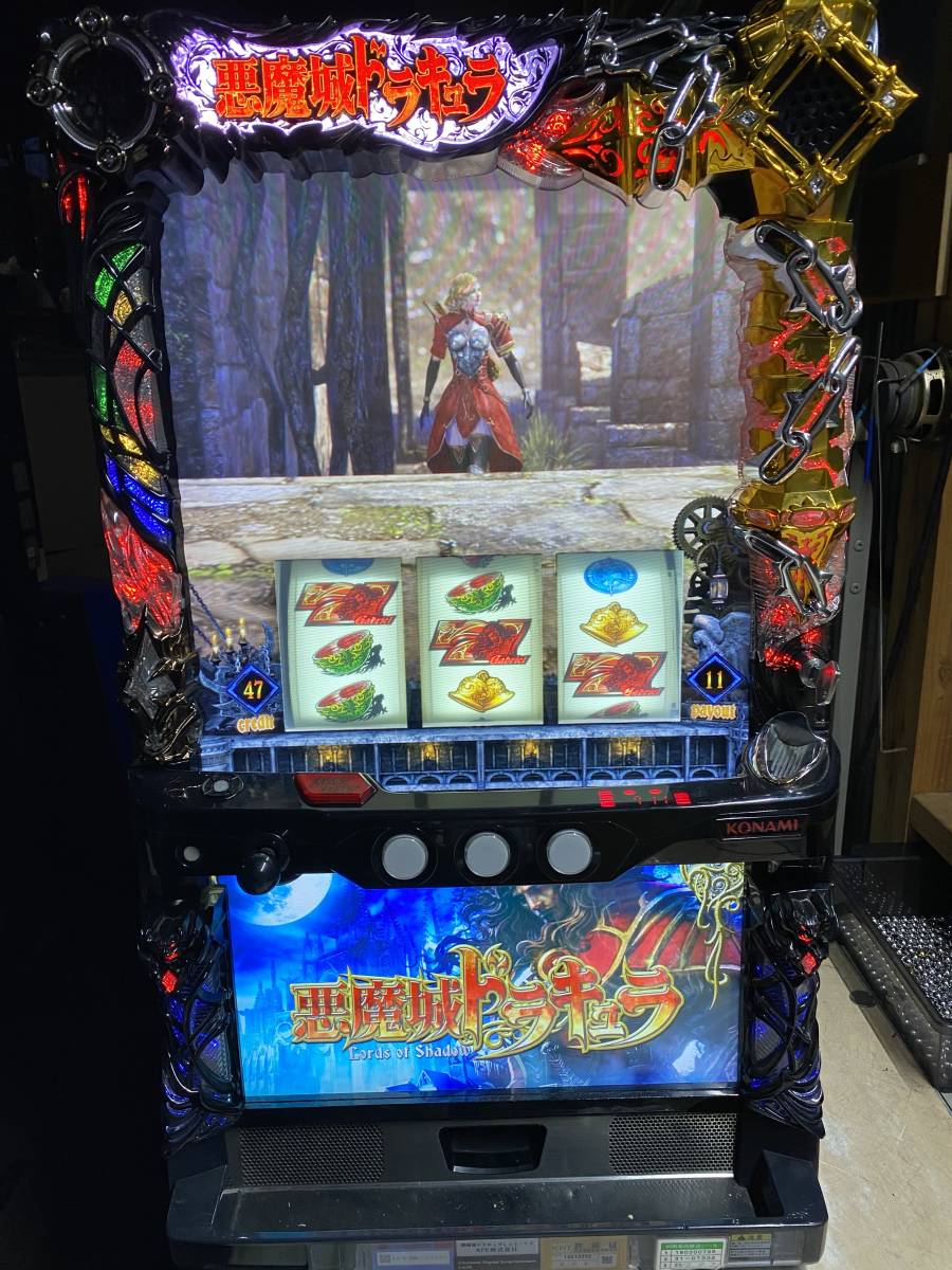 パチスロ 実機 悪魔城ドラキュラ2 不要機付 パチスロ 悪魔城ドラキュラ
