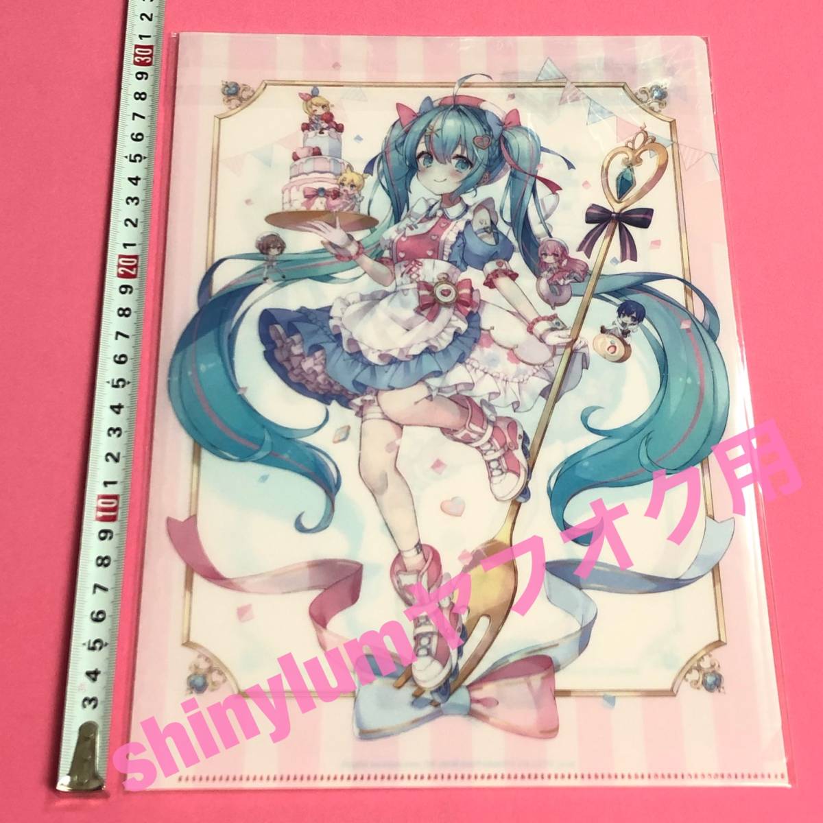 初音ミク クリアファイル さくらしおり 初音ミク クリアファイル