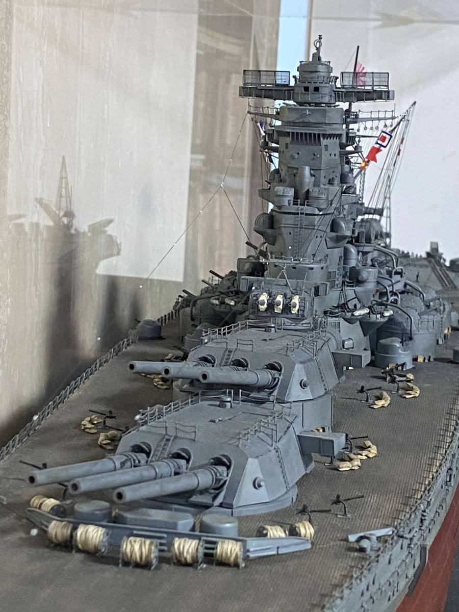 17日まで限定値下げ】ニチモ 戦艦大和 1/200 塗装完成品 17日まで限定