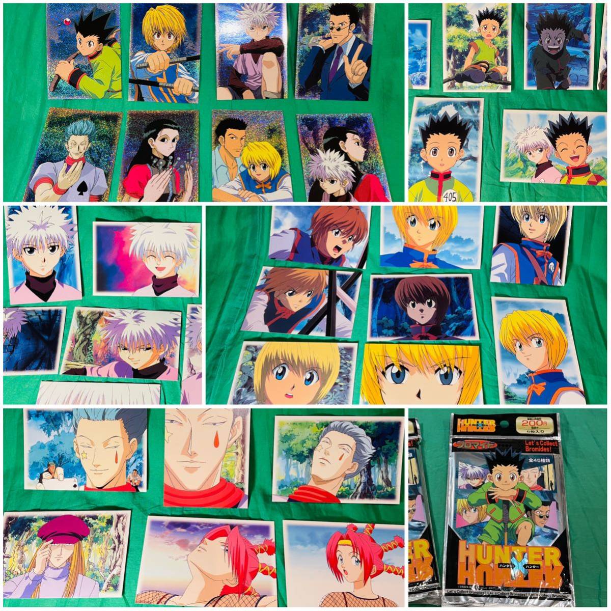HUNTER×HUNTER 旧アニメ ブロマイド 集合A HUNTER×HUNTER 旧アニメ