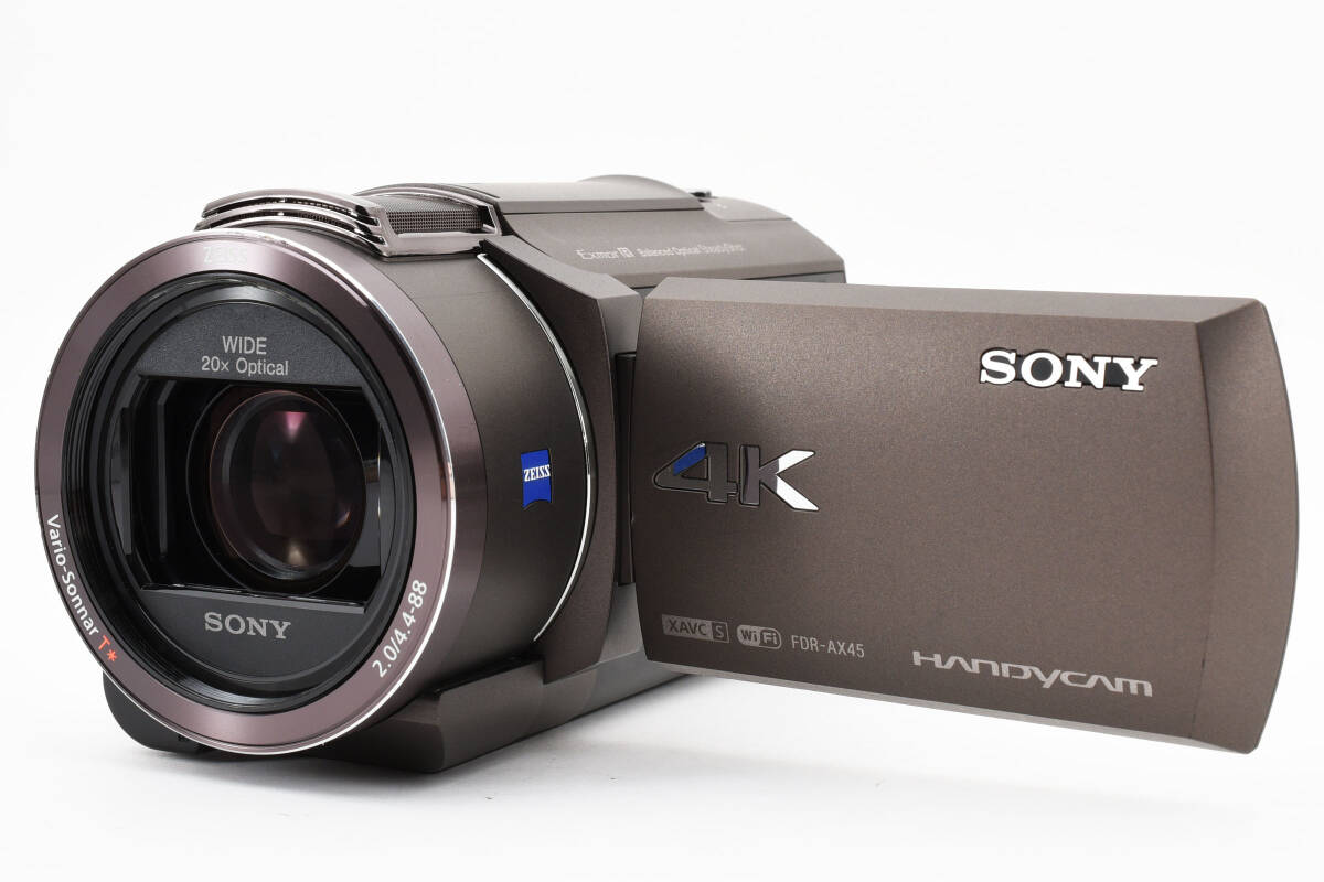 SONY 4K ビデオカメラ本体 FDR-AX55 訳あり 4Kハンディカム FDR-AX55