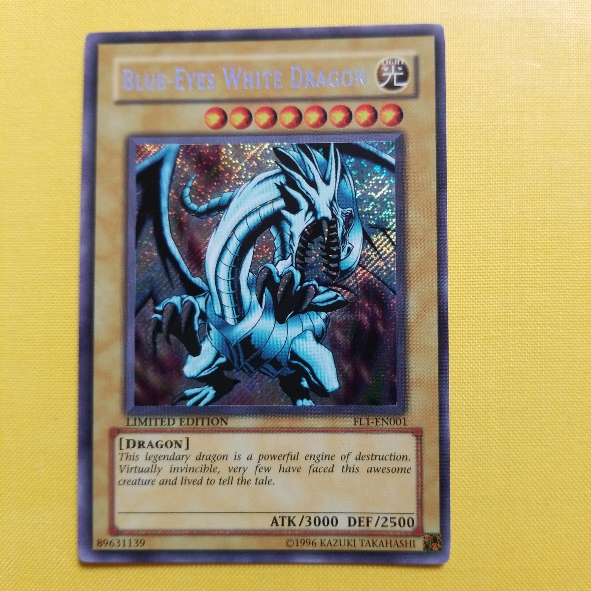 遊戯王 英語 青眼の白龍 FL1-EN001