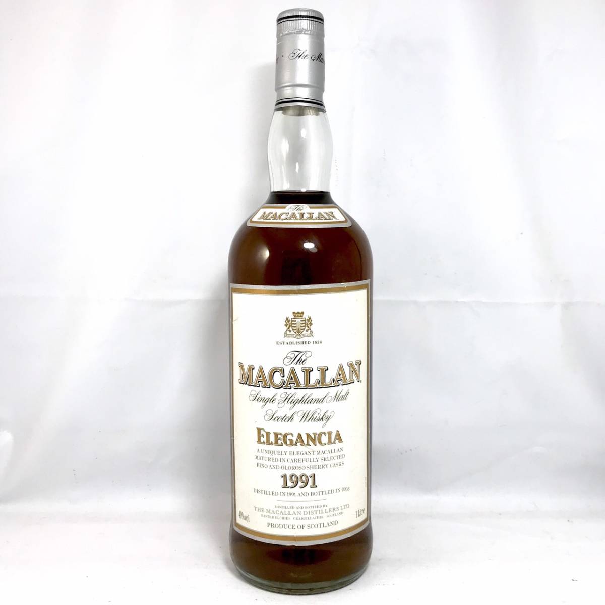 マッカラン シングルモルトウイスキー 1991 エレガンシア 1L