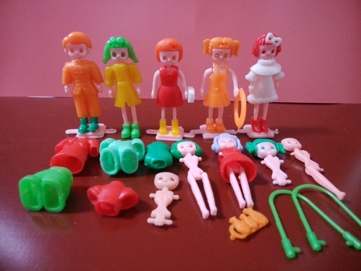 グリコおまけ 昭和 レトロ パピーちゃん(ふりそで はっぴ) グリコ