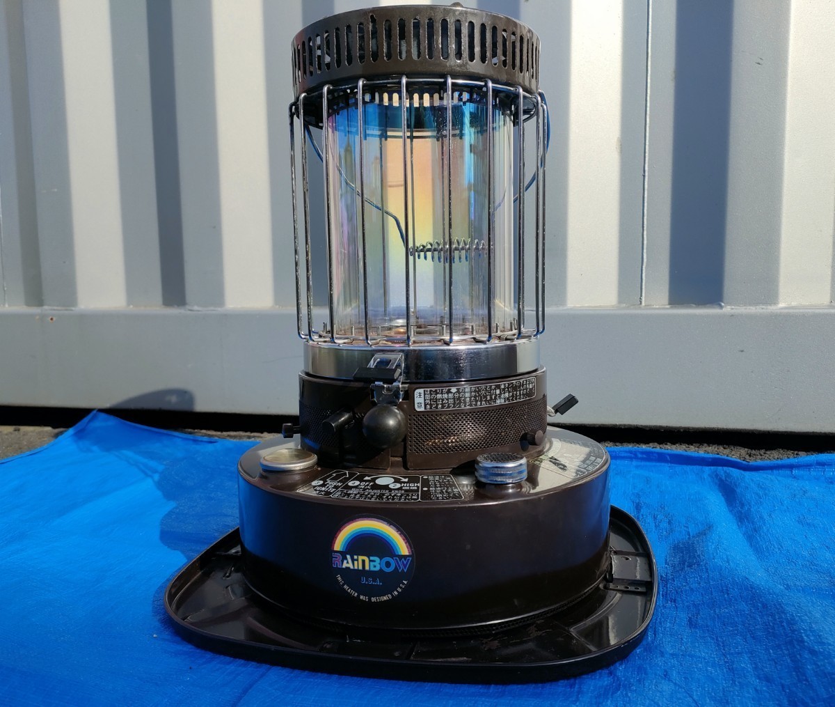 レインボー RainBow RB-2 USA トヨストーブ 替え芯付き 希少 レトロ 美