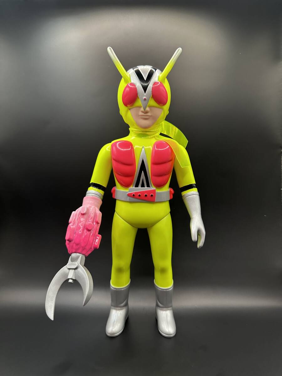 ライダーマン ソフビ ポピー 未開封 当時物風 成型 27cm フィギュア