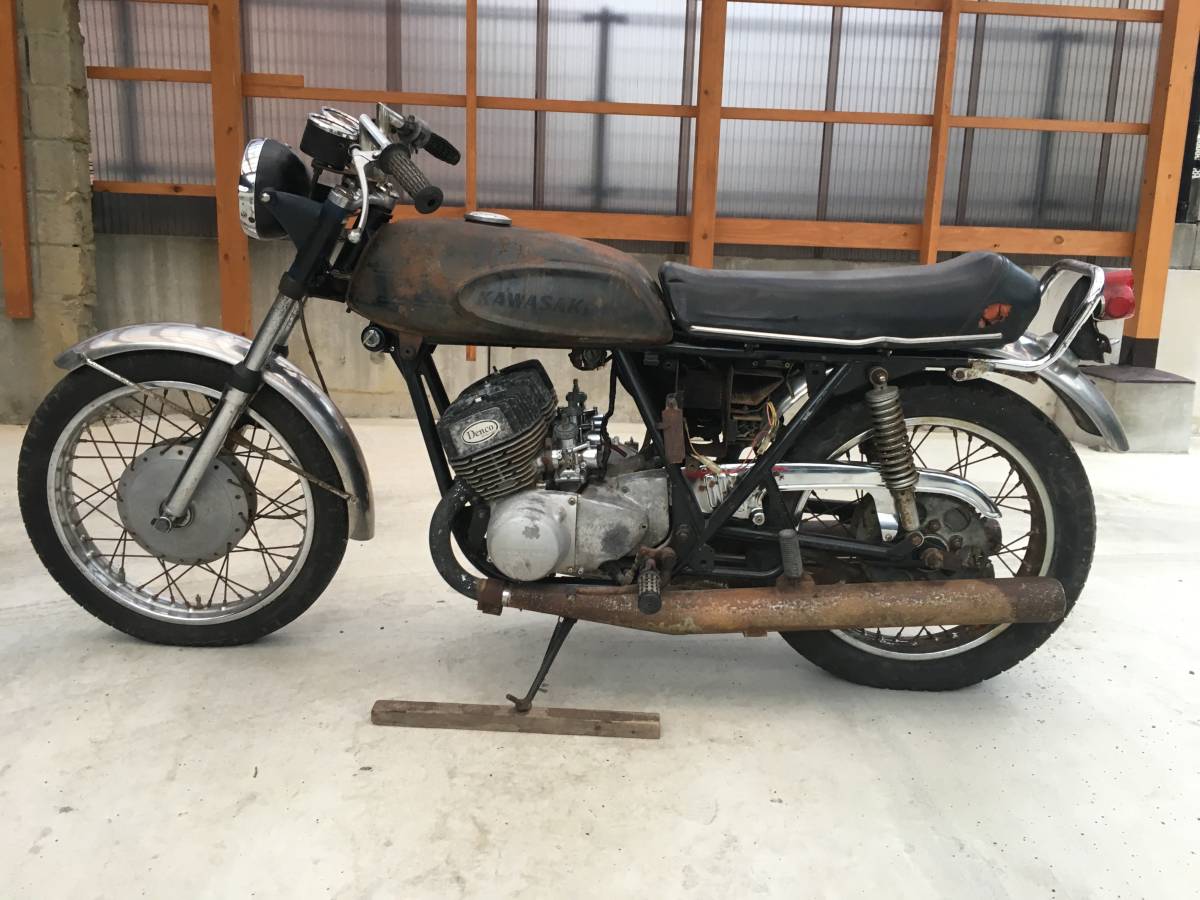 カワサキ 500ss H1 用 純正 ガソリンタンク 750 400 350 250 ss マッハ