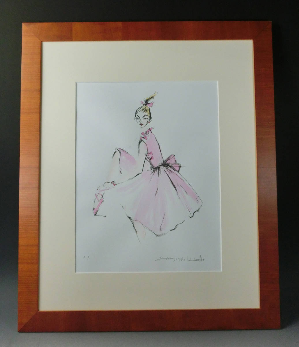 金子國義金子国義版画リトグラフサインHYDE署名限定三美神