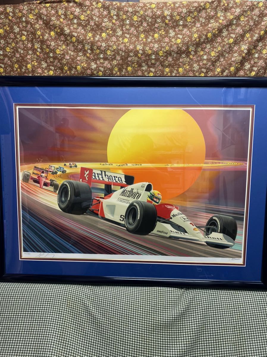 アイルトン・セナ リトグラフ 希少 【公式通販】