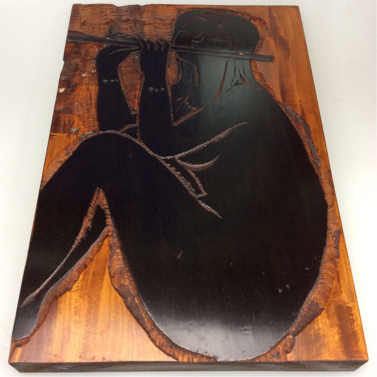 山田昭雲木彫り彫刻