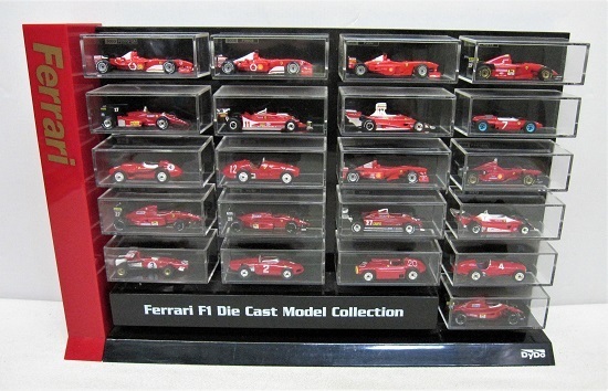 ダイドー ミニカーキットコレクションケース ダイドー フェラーリ