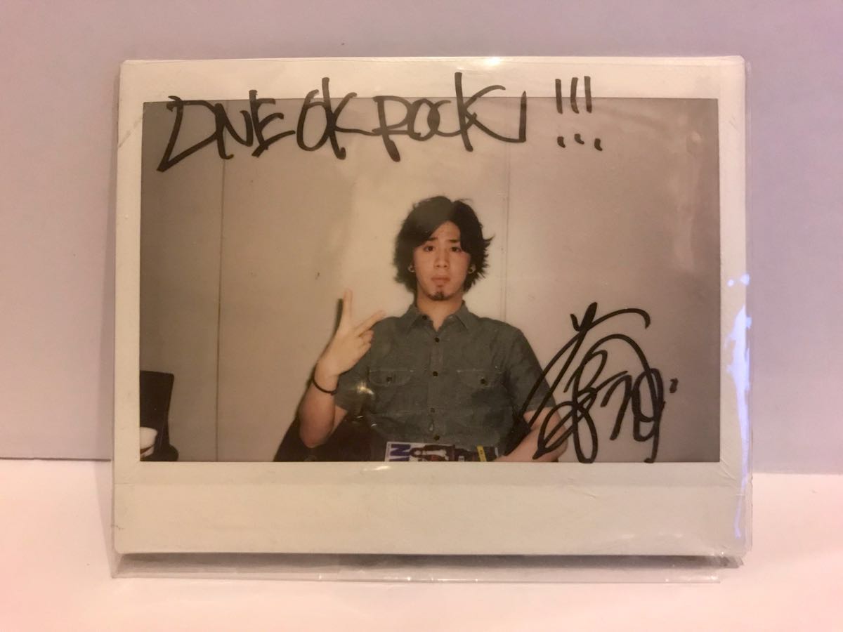 セール！世界にひとつ！one ok rock 直筆サイン入り ポラロイド ONE OK