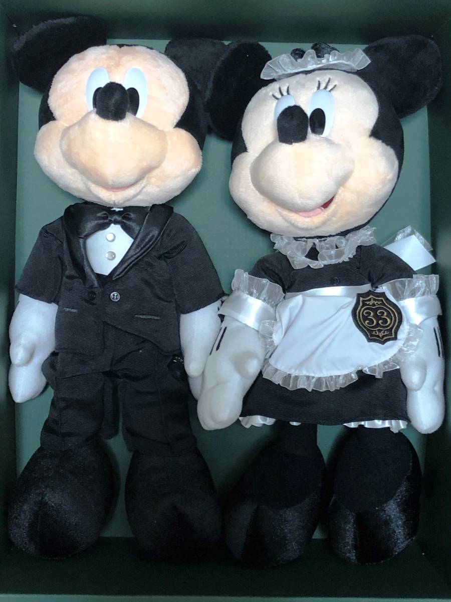 東京ディズニーランド クラブ33 ぬいぐるみ ミッキー ミニー 東京