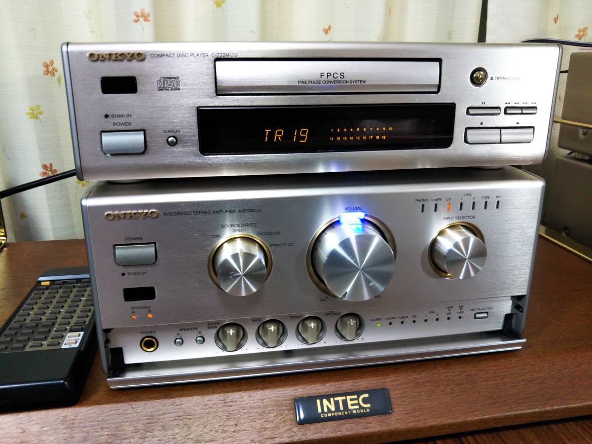 ONKYO INTEC275 ジャンク扱い C-722M CDプレイヤー