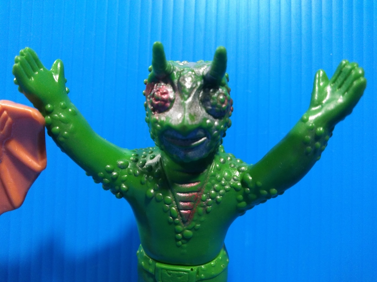 ポピー 旧バンダイ ミニソフビ 仮面ライダー 怪人ザンジオー