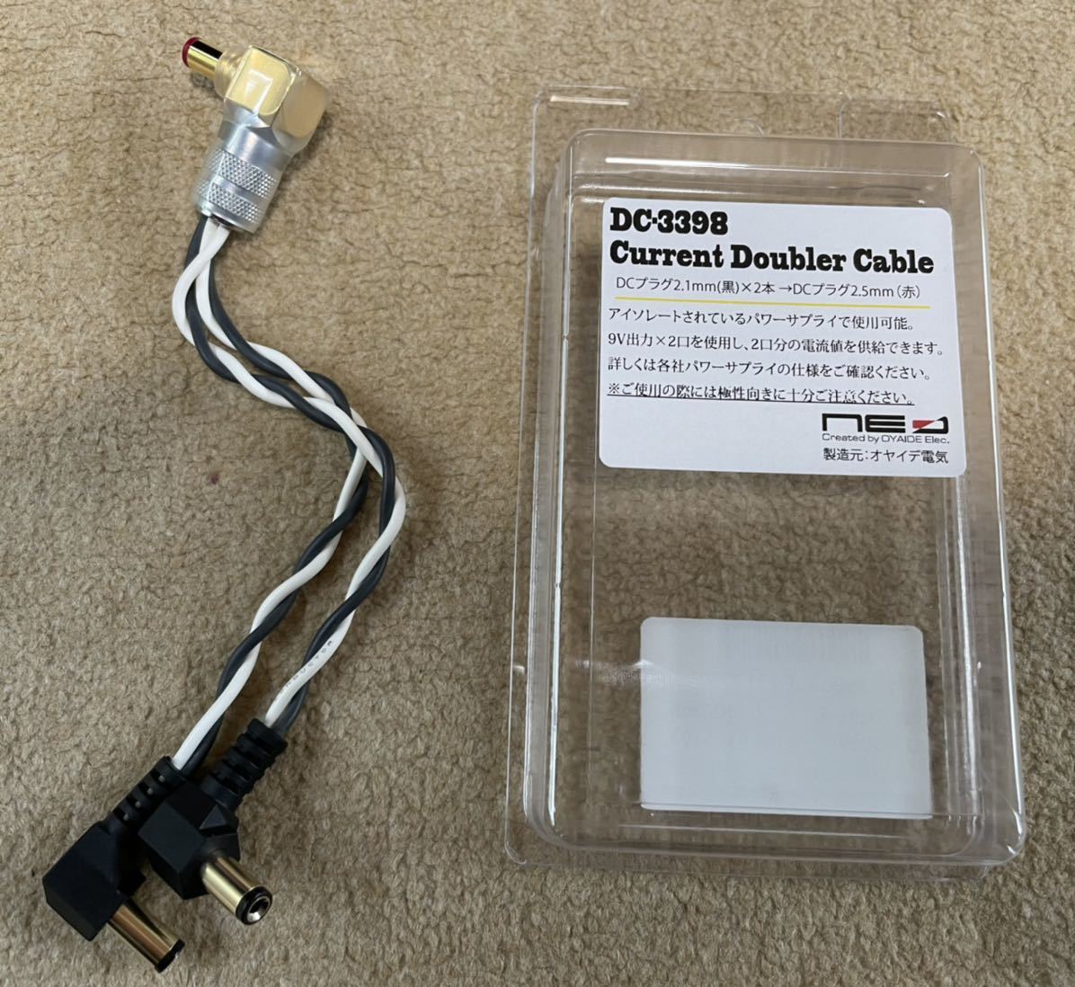 BOSS GT-1000CORE ＋オヤイデダブラーケーブル DC-3398 Current