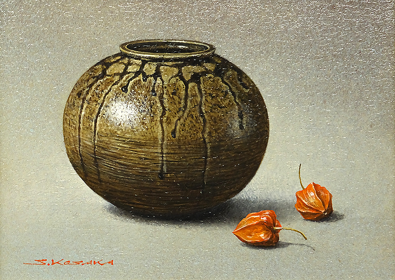 小阪正次 伊賀壷とあざみ 小阪正次 伊賀壷とあざみ