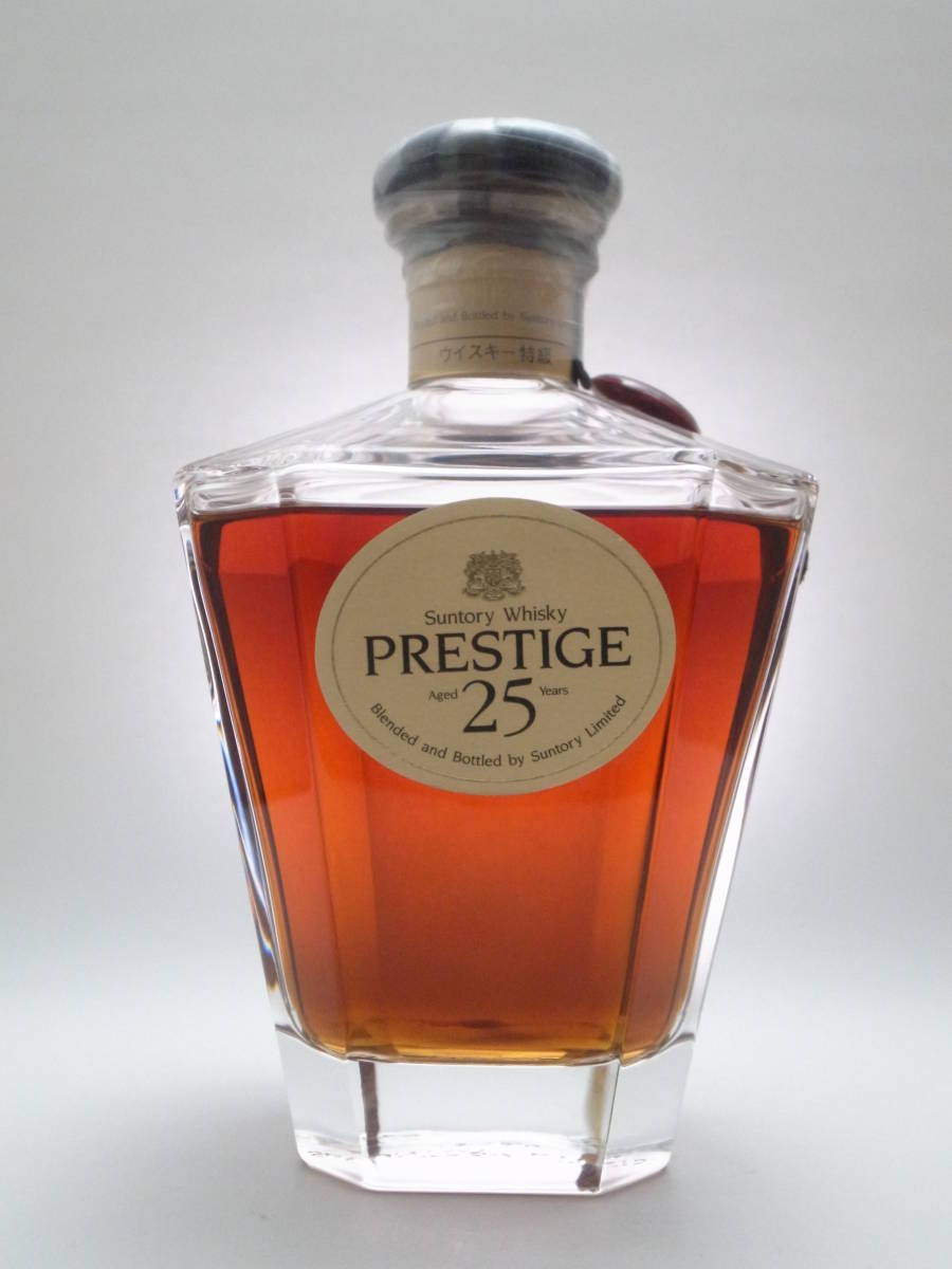 ☆未開栓 サントリーウイスキー プレステージ25 古酒 Yahoo