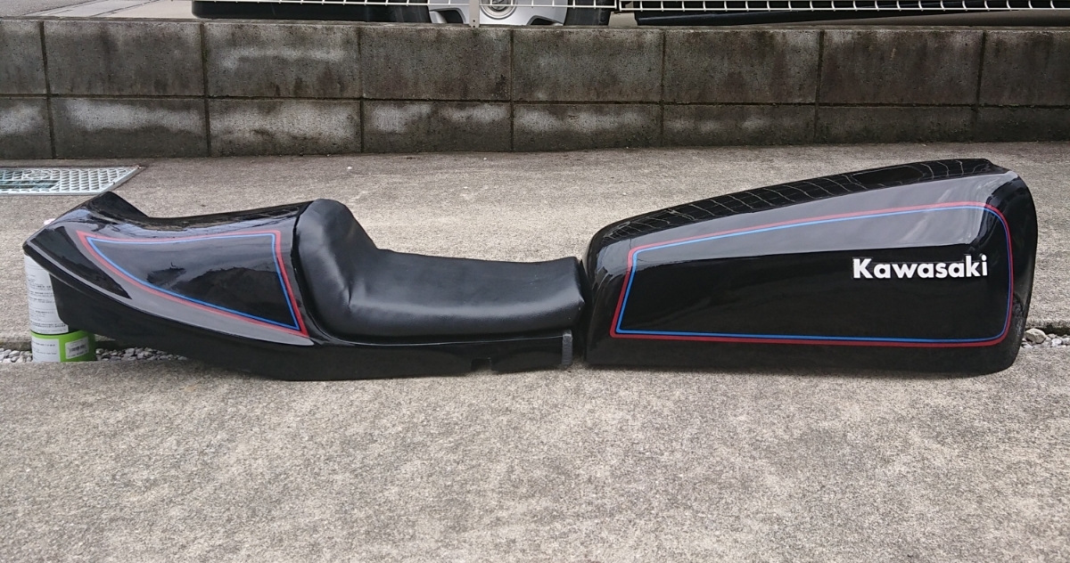 z400fx ロングタンクカバー Z400FX、Z550FX、ロングタンクカバー