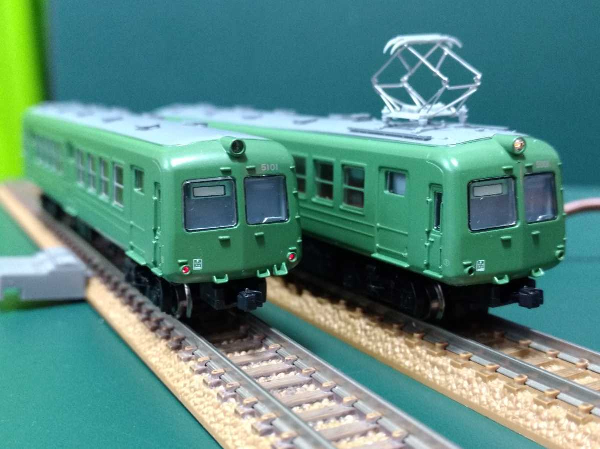 マイクロエース岳南鉄道青ガエル・赤ガエルNゲージ 未使用品