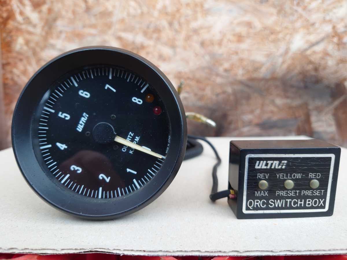 永井電子 ULTRA タコメーター AE86などの旧車に 永井電子 ULTRA タコ