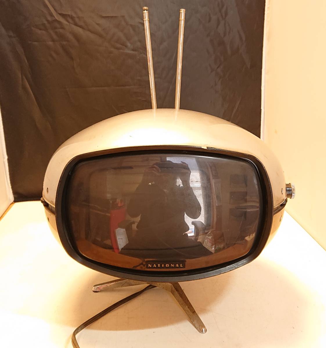 名作 スペースエイジ TV ナショナルTR-603A レトロ ミッドセンチュリー
