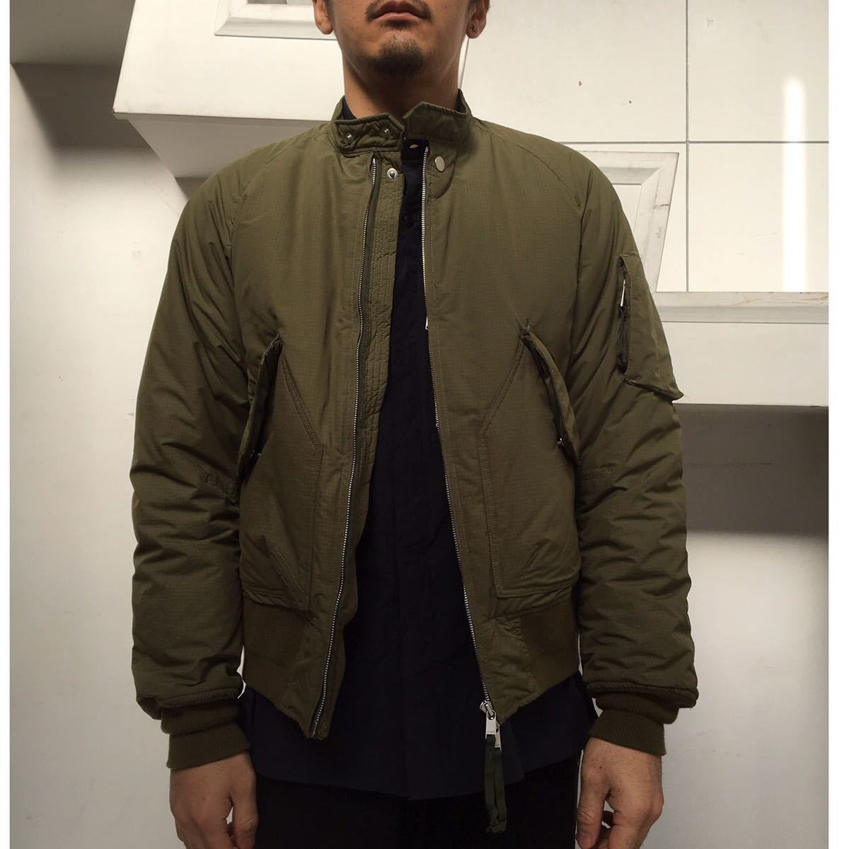 nonnative Policeman Puff Blousonダウン nonnative Policeman Puff