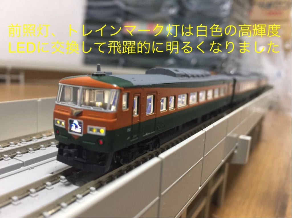ROUNDHOUSE 185系 JNRカラー 7両セット Series 185-200 JNR Limited