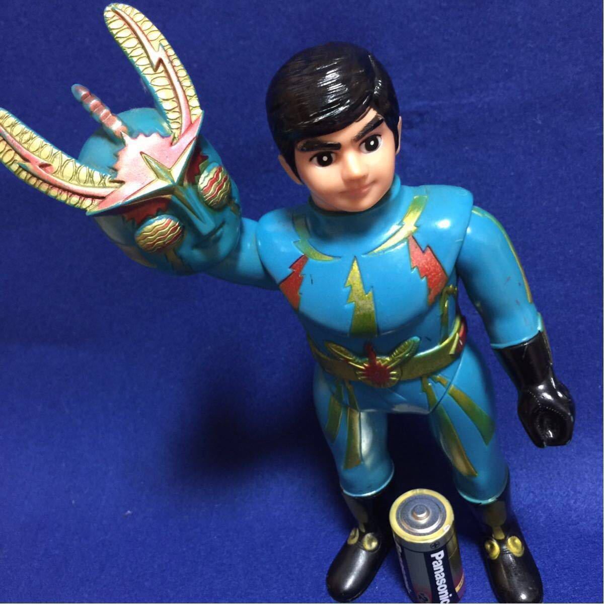 S*g様 ポピー イナズマン ソフビ 当時物 当時物 ポピー イナズマン