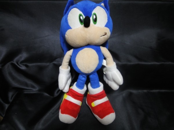 ☆SEGA SONIC TEAM 2001年製ソニックザ ヘッジホッグぬいぐるみ ☆SEGA