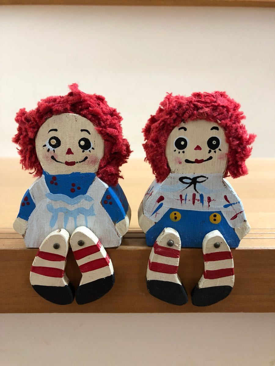 ラガディ アン＆アンディ トールペイント 木製シェルフ 木製棚 大型