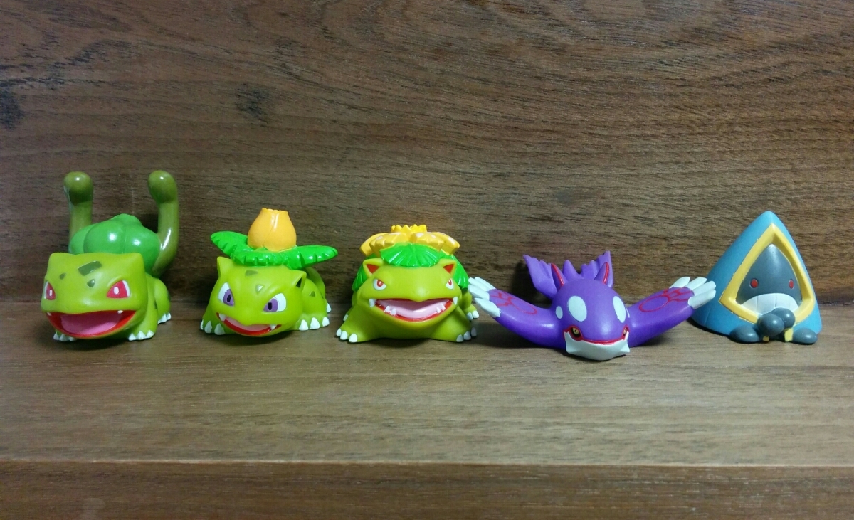 色違い！フシギダネフシギソウフシギバナ指人形ポケモンキッズ