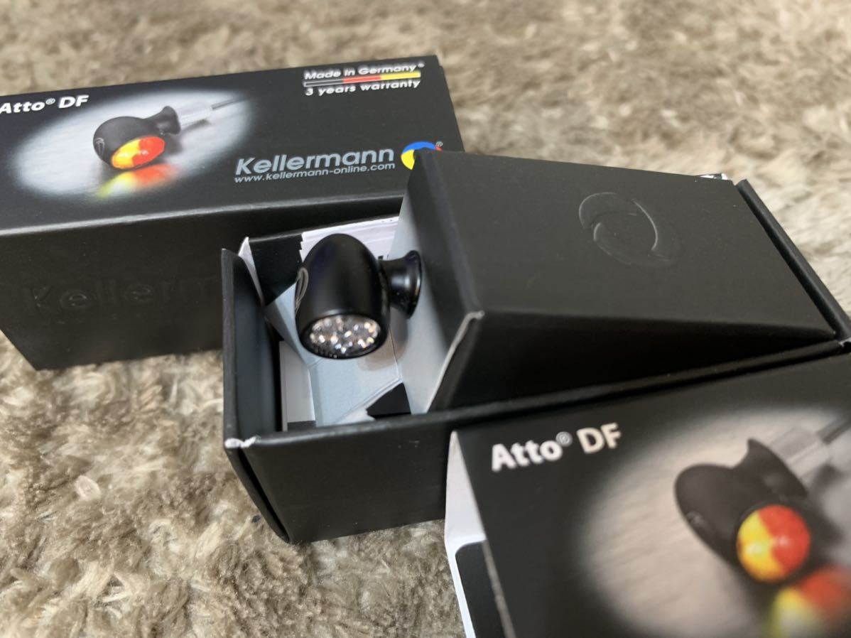 新品 Kellermann ケラーマンウィンカー 2個セット ブラック