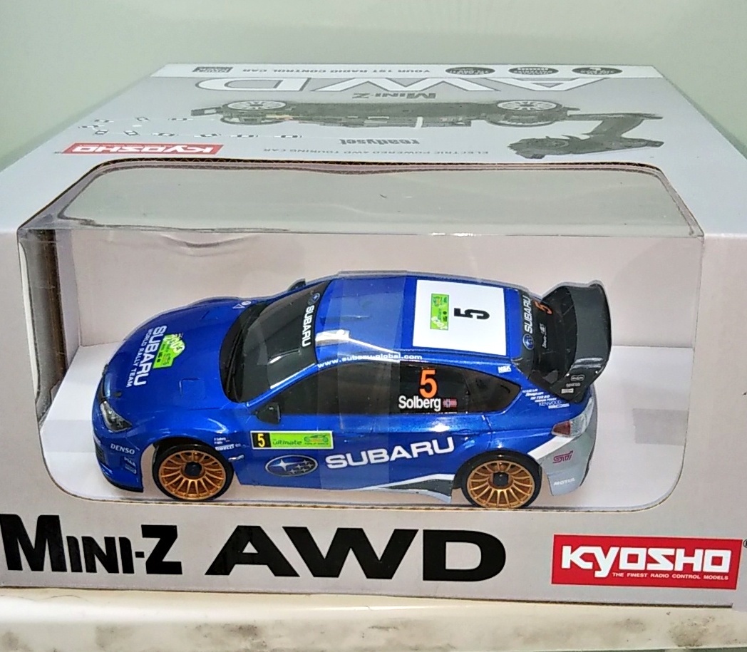 ミニッツ インプレッサ ラリーカーセット ミニッツAWD スバル