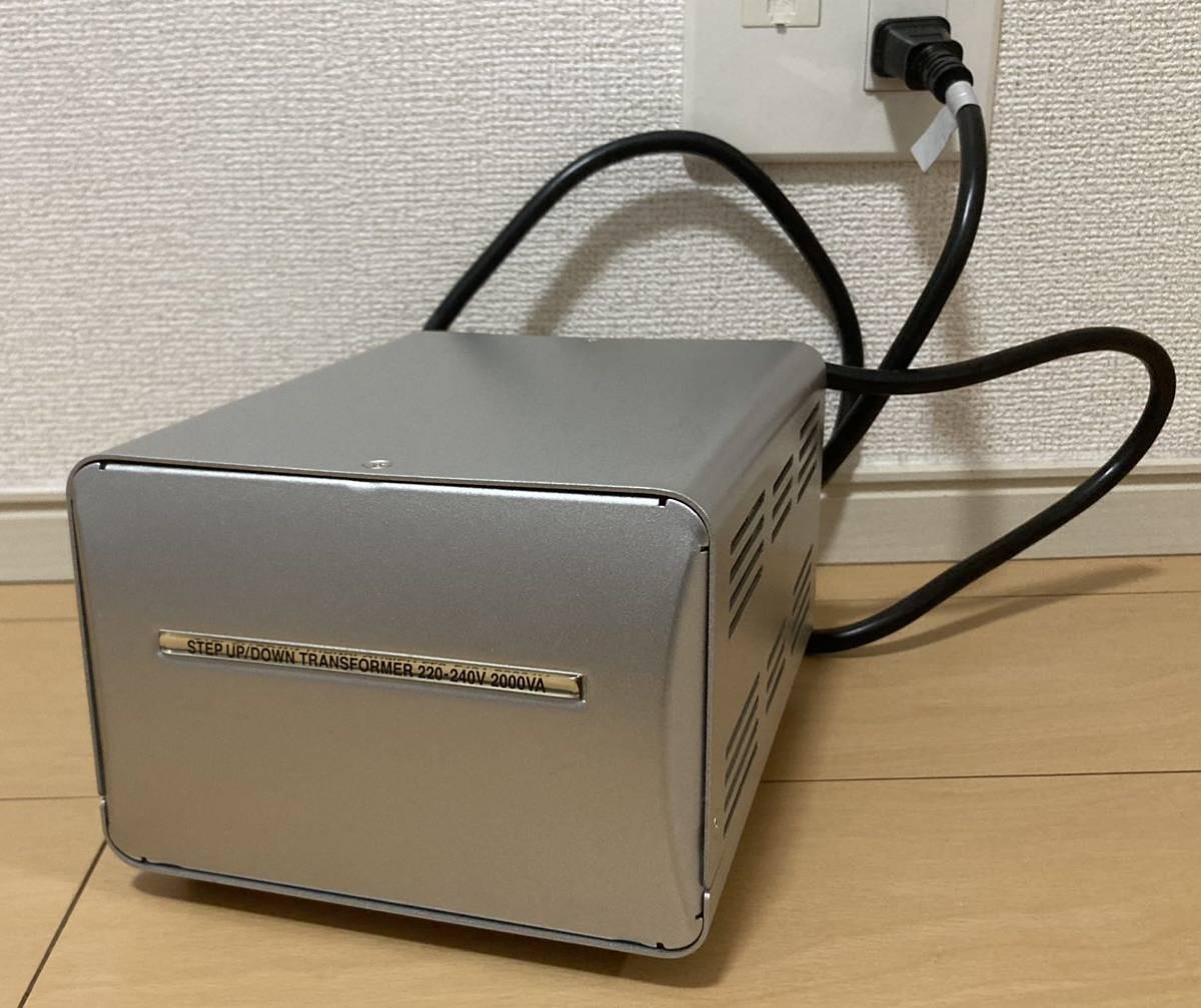 カシムラ 海外国内用変圧器 STEP UP/DOWN TRANSFORMER カシムラ 海外