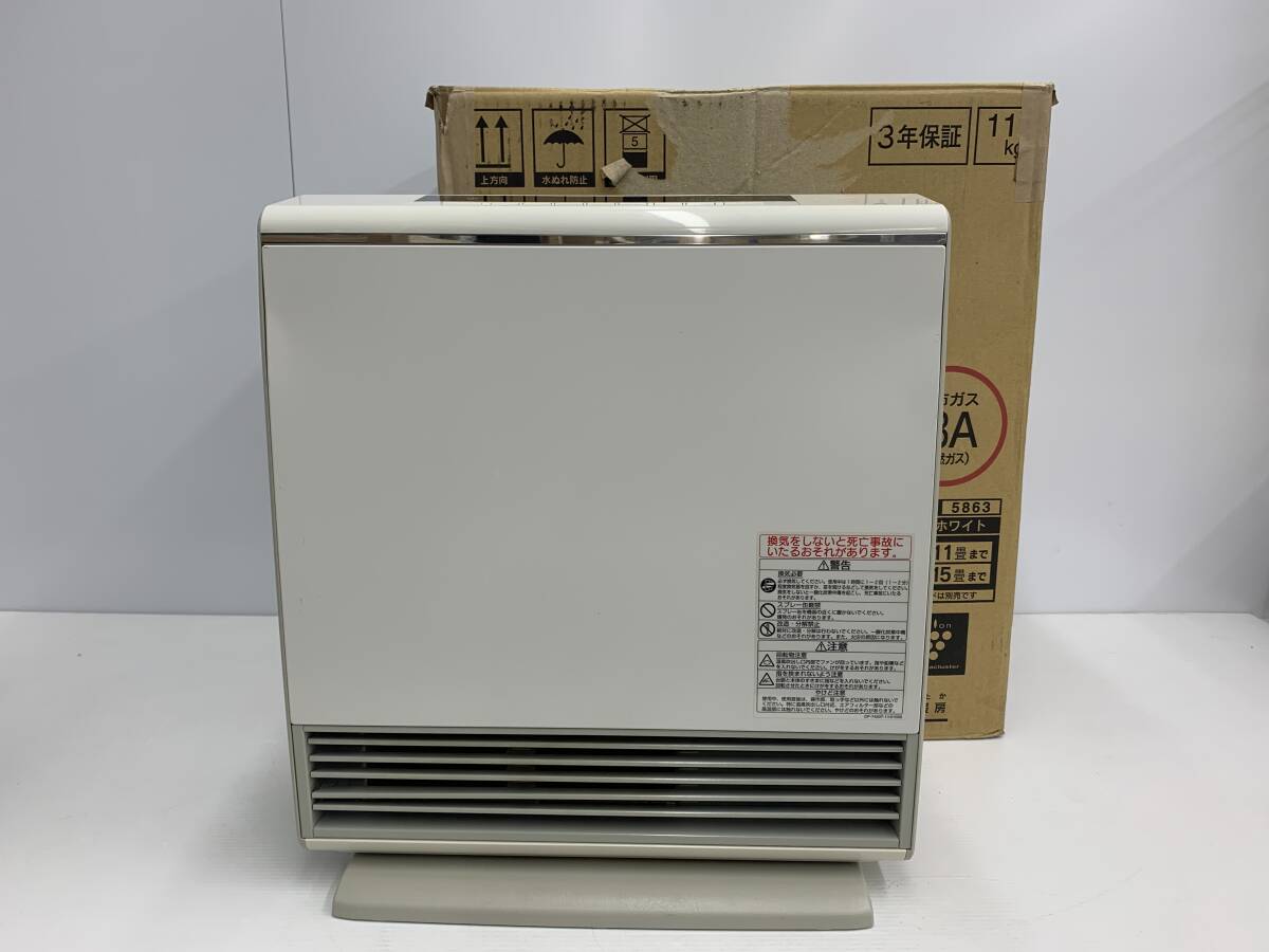 OSAKA GAS ガスファンヒーター ホワイト GFH 4006S ノーリツ ガス
