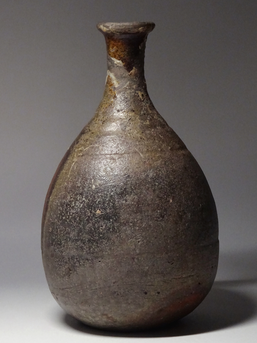 古備前 江戸初期 瓢箪徳利 y1132 古備前 江戸初期 瓢箪徳利 y1132