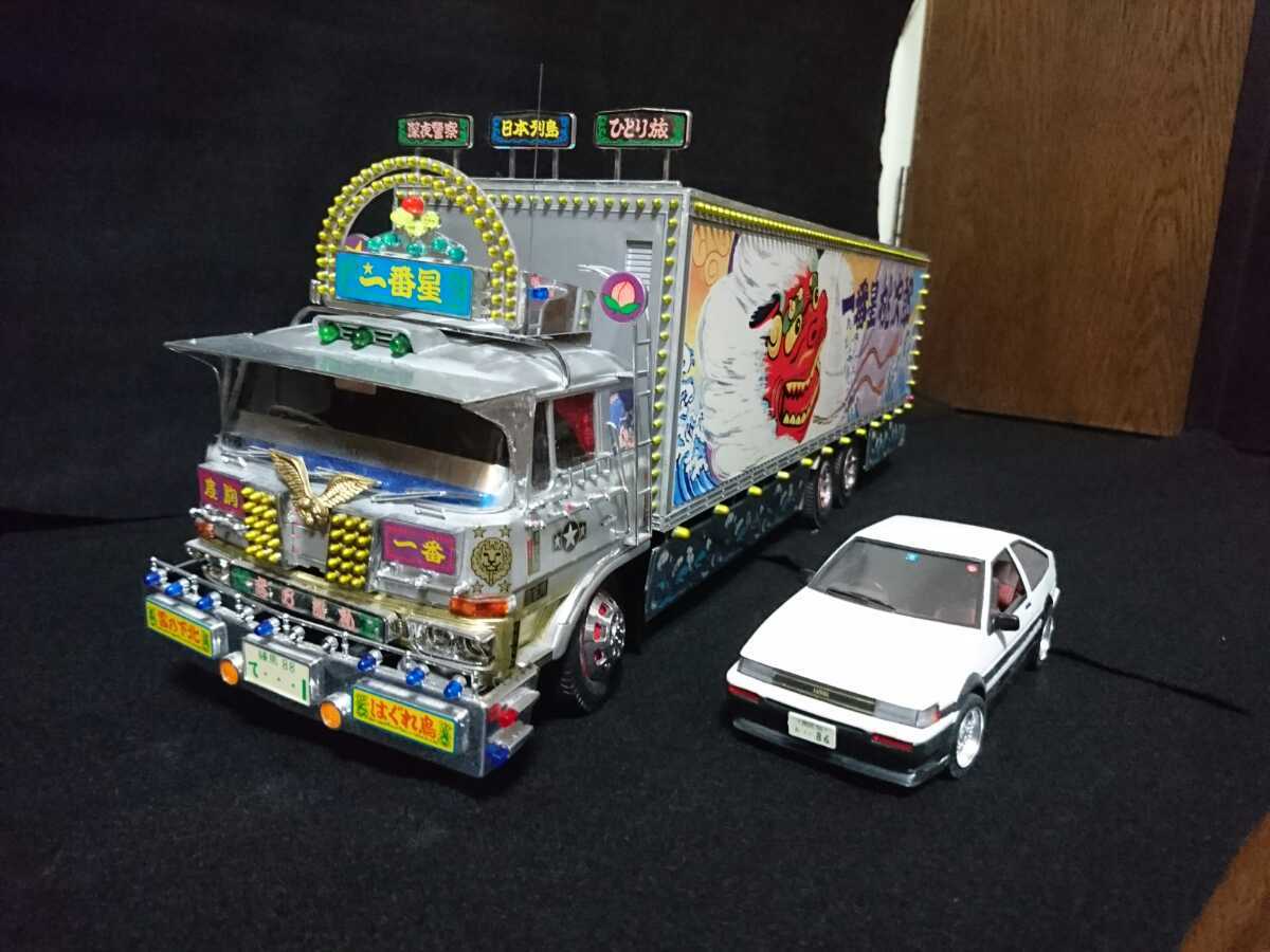 バンダイ 突撃一番星 トラック野郎 プラモデル BANDAI トラック野郎 1