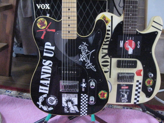 Bacchus バッカステレキャスターTHE MODS 森山達也風カスタム