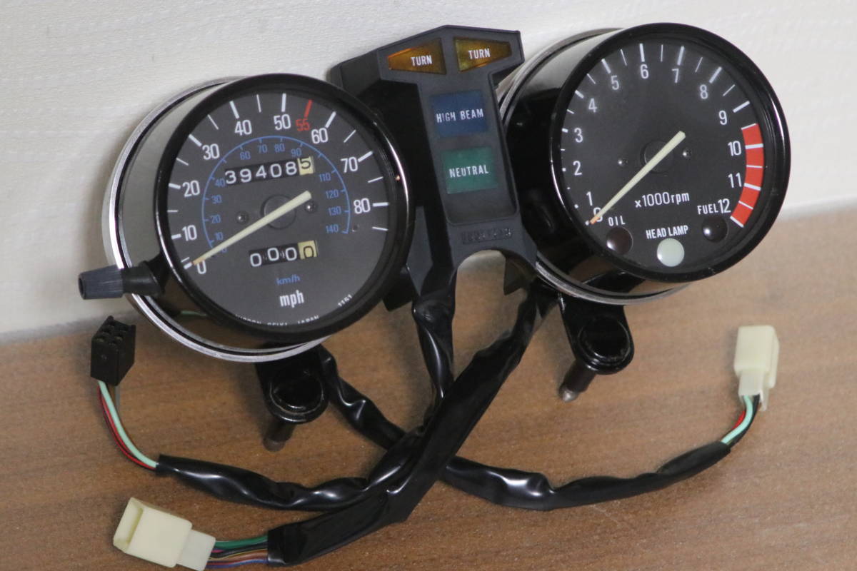 KZ550 純正 メーター Z400FX LTD Z550FX スピードメーター タコ