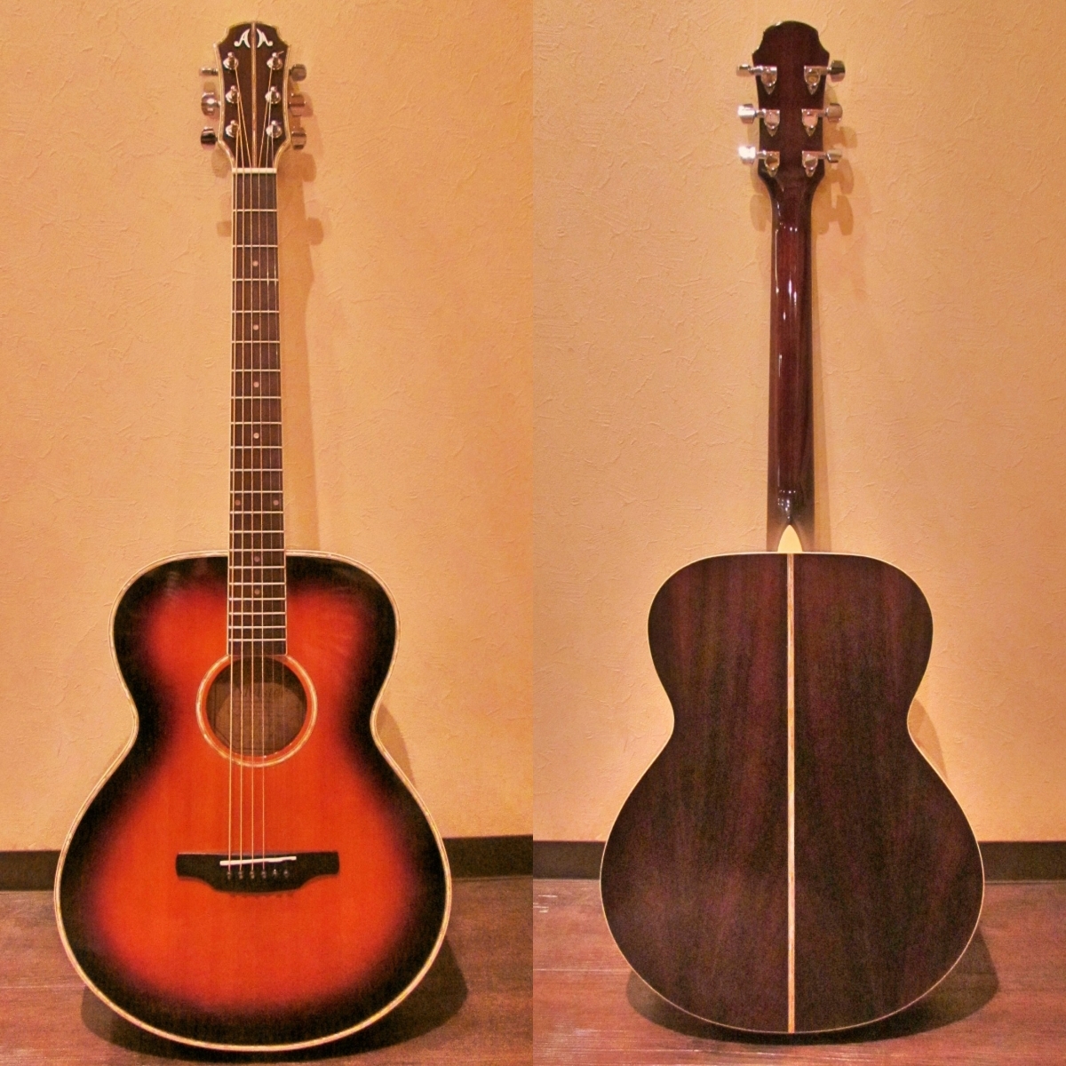 アリア・マイスター アコースティックギター AMS-01 BS