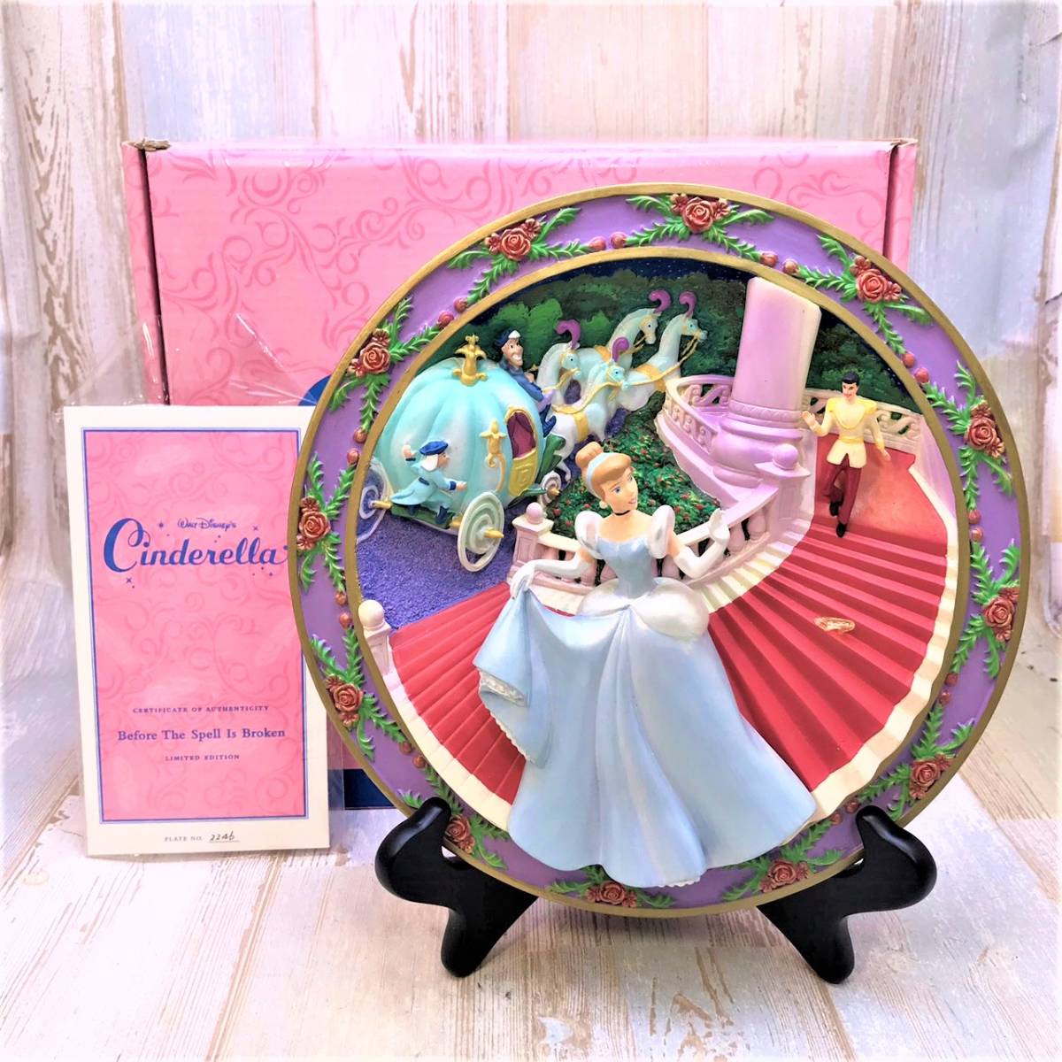 ディズニー3Dプレート シンデレラ ◇限定品！◇ シンデレラ