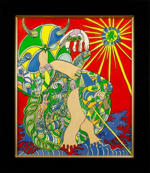 時代物 肉筆油彩画 直筆サインあり Amazon.co.jp: ジミー大西 油彩画