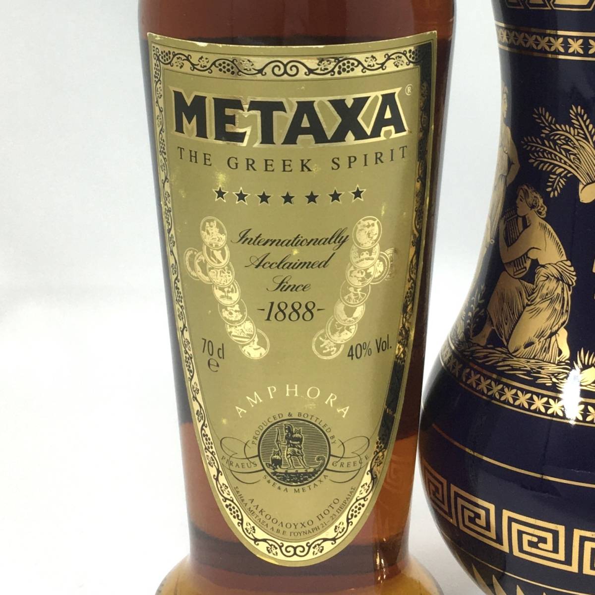 メタクサ METAXA ブランデー 陶器ボトル 700ml 40% 未開栓 古酒