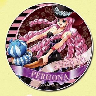 ワンピースタワー 限定 ペローナ バースデイ缶バッジ 2019 バースデー