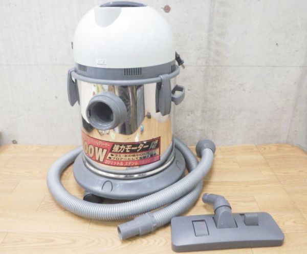 藤原産業 E.Value 乾湿両用バキュームクリーナー 1100W 強力モーター